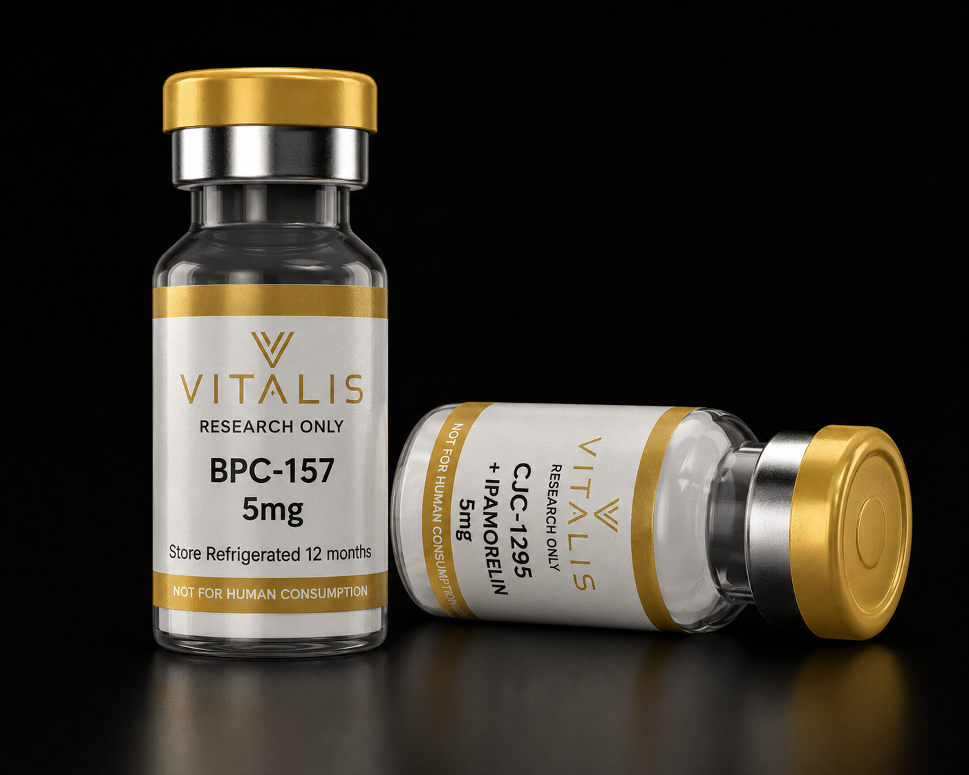 Vitalis BPC-157 research vial product image